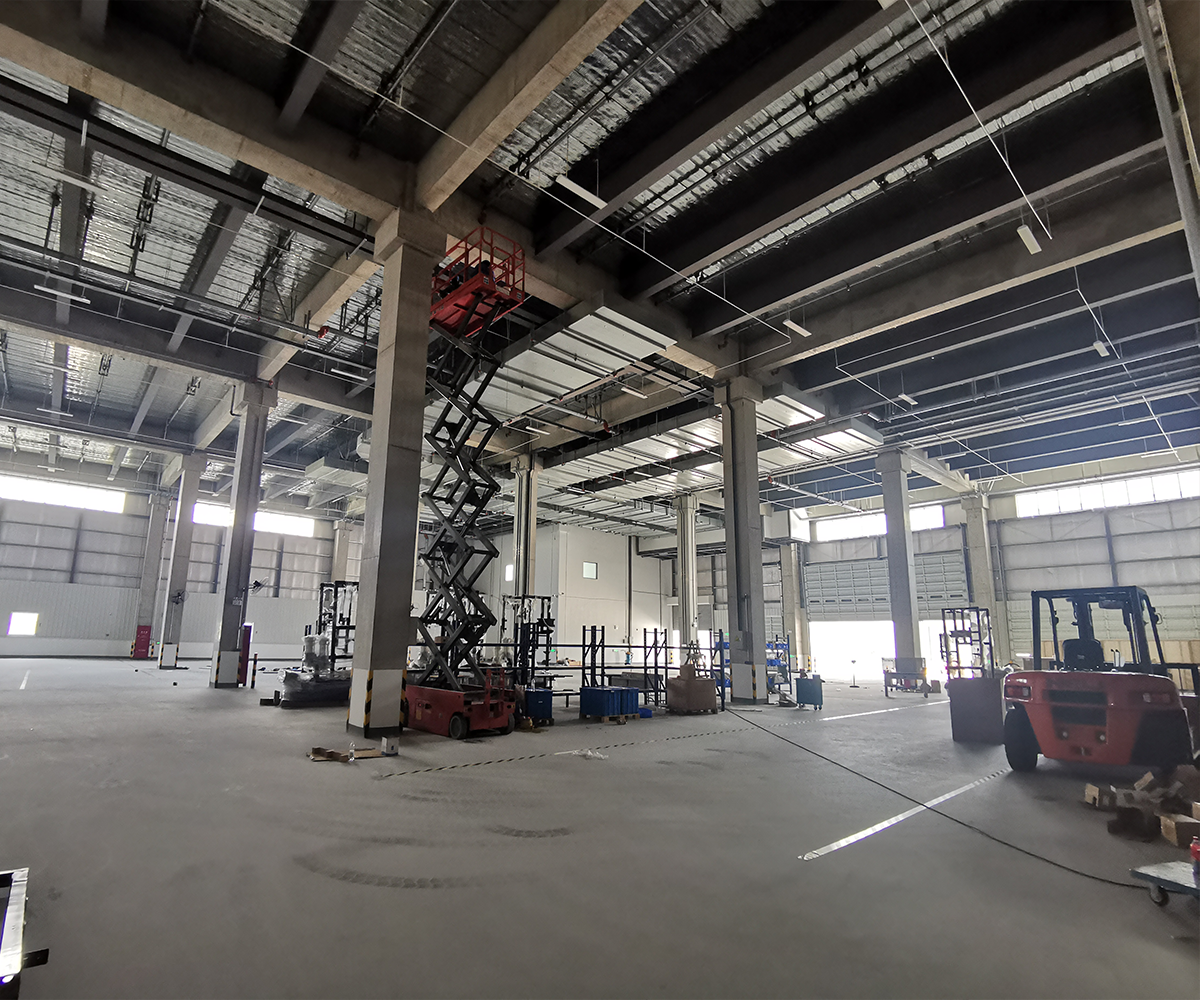 車間橋架電纜安裝